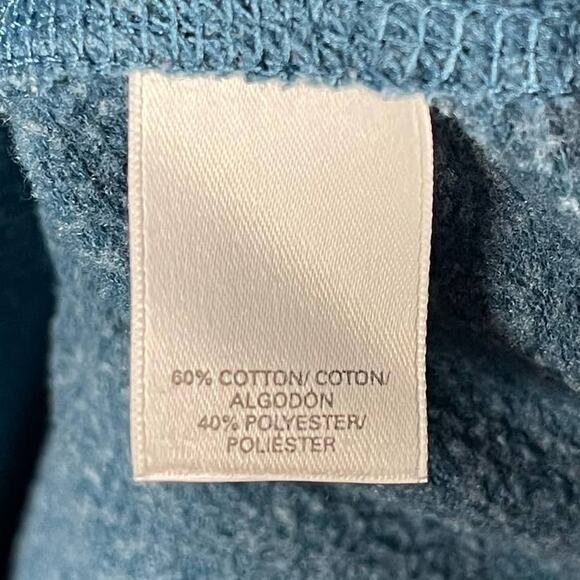 Lot of 2 Victoria's Secret SIZE SMALL Womens Sweatshirts Loungewear Green Blue - Picture 13 of 16